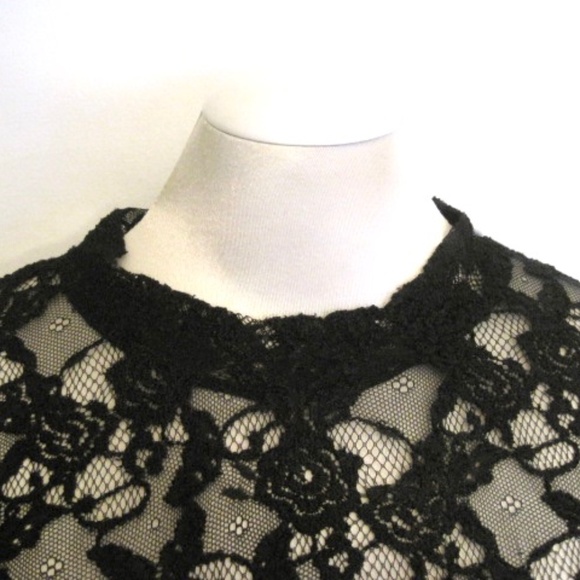 Fred Sabatier Sheer Lace Top - Picture 2 of 9